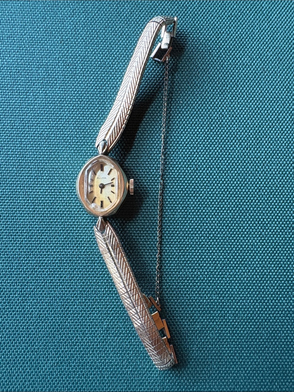 Bulova Vintage Women's Silver-Tone Bracelet Watch